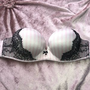 Victoria Secret Add Two Cup Sizes Strapless Bra